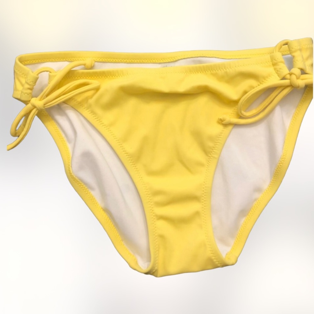 Victoria's Secret Bright Yellow Swim Bikini Bottom SZ Small